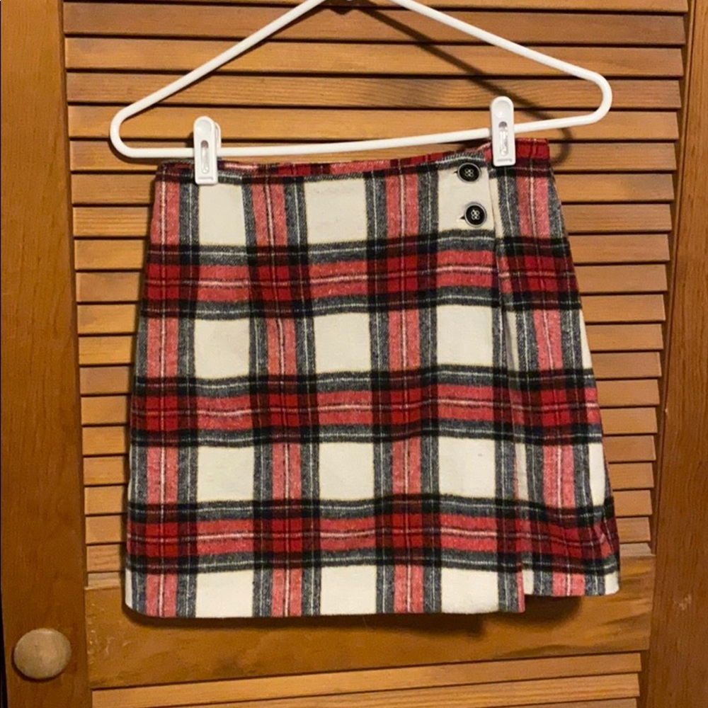 Plaid “Rachel Green” skirt